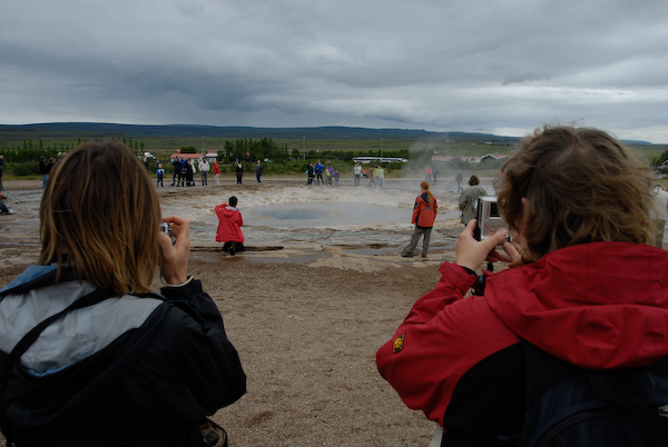 Geysirtouristen
