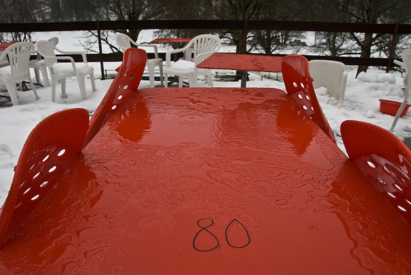 Terrasse beim Racheter