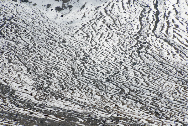 Schneefelder auf der Engstligenalp