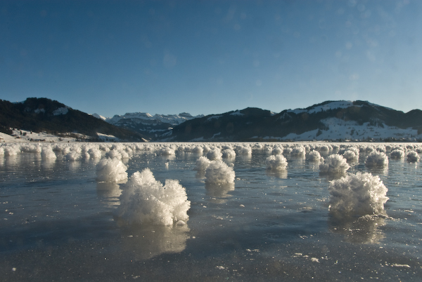 Sihlsee, gefroren