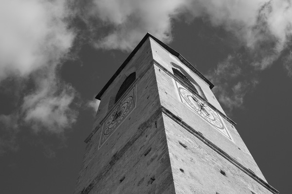 Turm der Klosterkirche Müstair